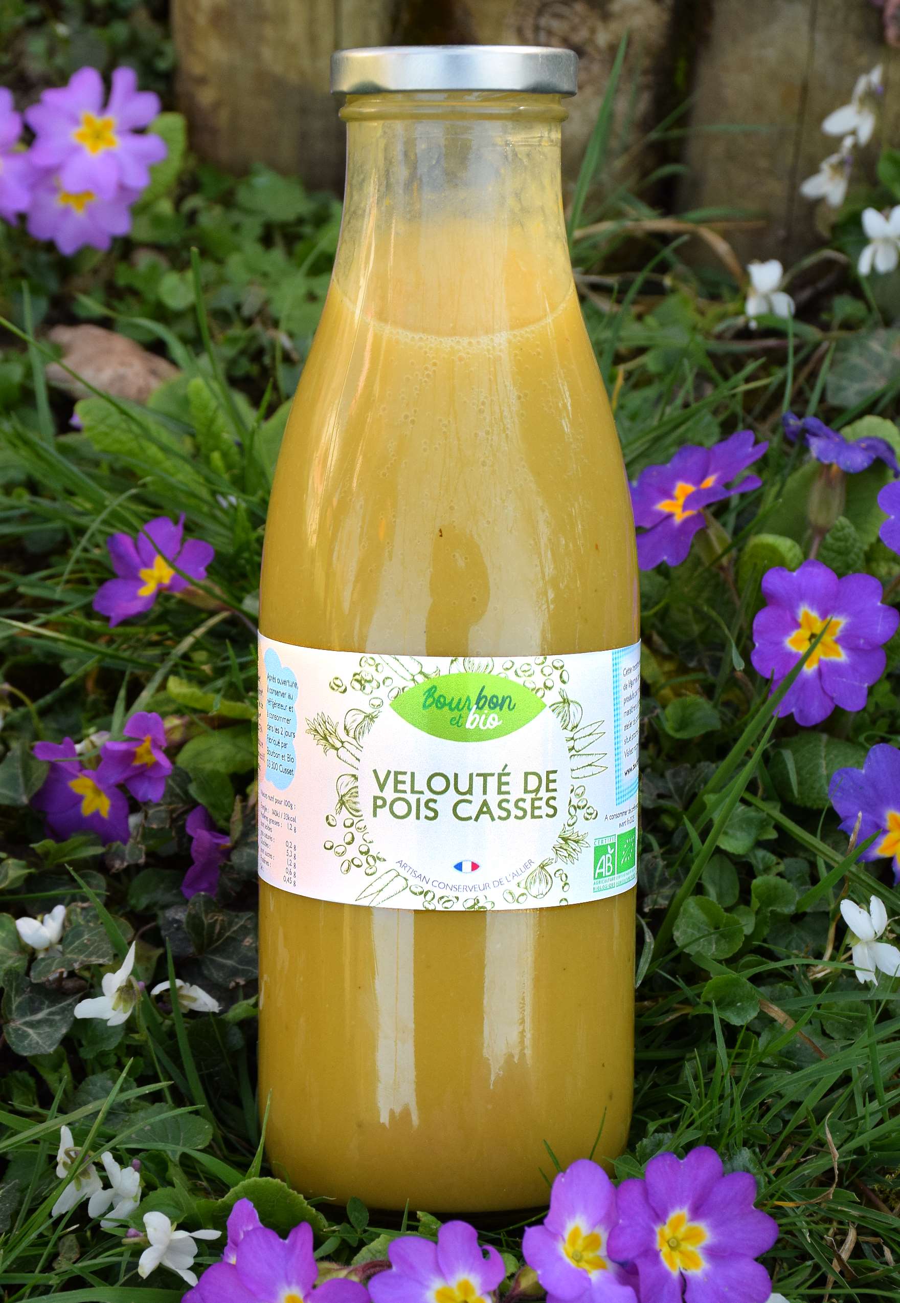 Velouté de Pois Cassés Bio